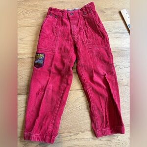VTG little levis corduroy pants with levi’s patches 5